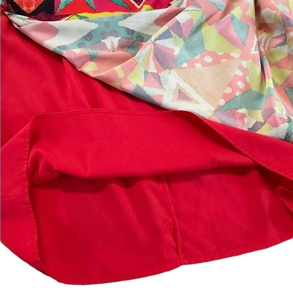 Boston Proper Color Block Side Slit Maxi Summer Dress Size Small - Picture 14 of 17